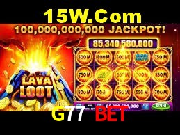 Welcome Bonus G77 Bet